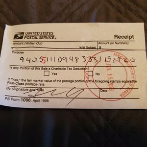 Trade Mailing Receipt Tracking